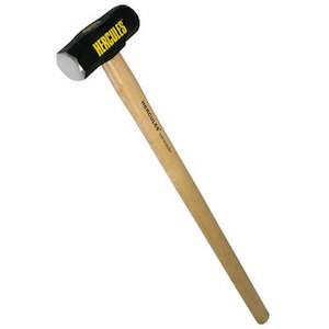 Hammers Bars: Hercules Sledge Hammer Hickory Handle 12Ib