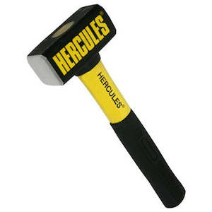 Hammers Bars: Hercules Club Hammer Fibreglass Handle 3Ib