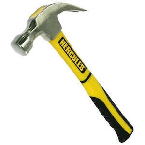 Hercules Claw Hammer Fibreglass Handle 20oz