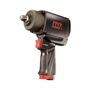 Air Tools: M7 Air Impact Wrench 1/2" Drive Twin Hammer Type Quiet