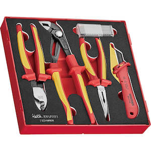 Teng 8pc Insulated Plier & Knife Set EVA2