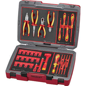 Tool Sets Kits: Teng 36pc Mecca Pro TC-6T EVA Electrician Tool Kit