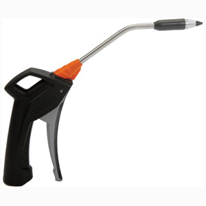 Groz Pro. Air Blow Gun W/ Silenced S/S Bent Nozzle