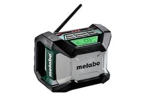 Car Audio Accessories: Metabo 12V/18V Compact AM/FM worksite radio with Bluetooth - Bare Tool