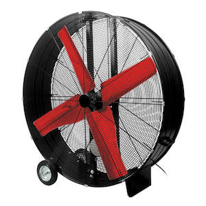 Summer Collection: Powerbuilt 106cm High Capacity Belt Drive Barrel Fan