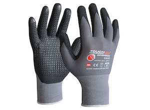 TOUCHLINE -Openside glove with micro dots, polyamide spandex with micro nitrile …