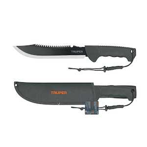 Truper Machette/Bush Knife TPR Handle With Fitted Sheath 250mm