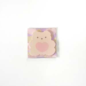 Cosy Bear Sticky Memo Pad