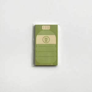 *RESTOCK* Vending Machine Green Tea Mini Memo Pad