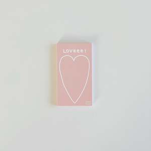 *RESTOCK* LOVEEE! Mini Memo Pad - PINK