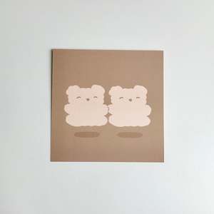 Bear Friends Postcard