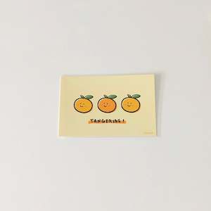 Tangerine Postcard