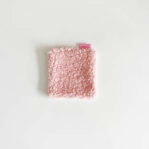 Fluffy Tea Coaster - PINK