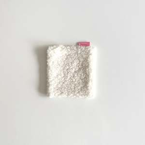 Stationery: Fluffy Tea Coaster - IVORY