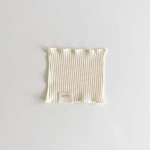 Stationery: Waffle Tea Coaster - VANILLA