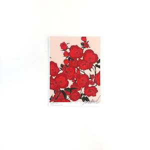 Stationery: A5 Flower Poster - Santana Rose (PINK)