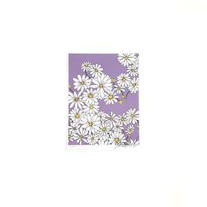 Stationery: A5 Flower Poster - Daisy