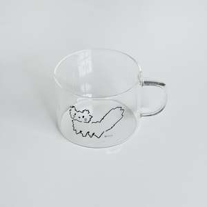 Meoww Flat Cereal Cup (Heat Resistant)