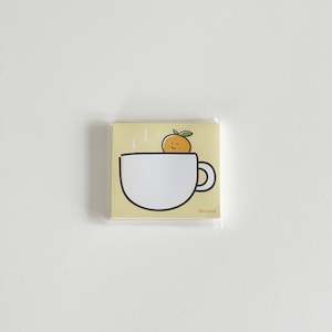 Tangerine Tea Memo Pad