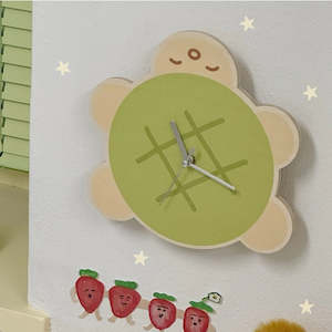 Melon Pan Turtle Wall Clock