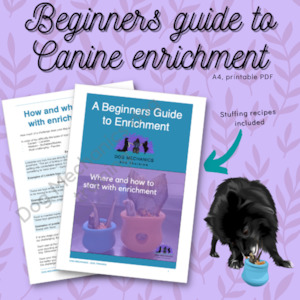 Beginners Guide to Enrichment - digital download. PDF