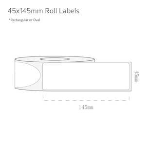 45x145mm Labels