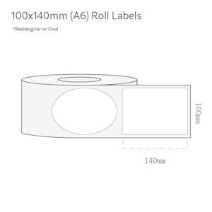 100x140mm (A6) Labels