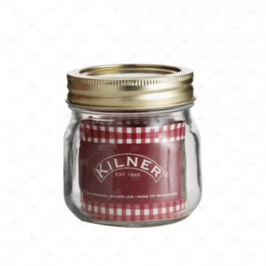 Internet only: 250ml Clear Glass Kilner Jars (12 pack)