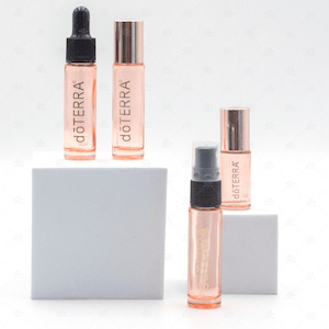 dōTERRA Transparent Pink Bottle Set (4pk)