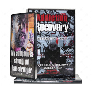 Addiction Recovery Affirmation Cards by Jacqui Fallon-Holloway & Daniel Fallon