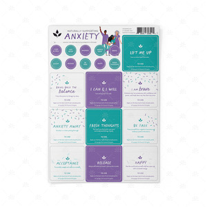 MyMakes : Naturally Supporting Anxiety - Label Sheet