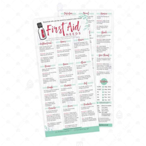 First Aid Needs Rack Card (25 pack)