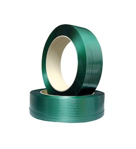 16mm x 1mm Green Smooth Strap