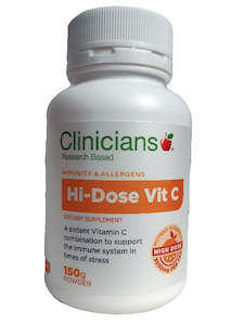 Viral Protection: Clinicians Hi-Dose Vitamin C Powder 150g