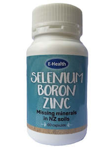 Viral Protection: Selenium Boron & Zinc