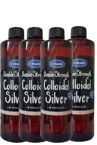 Colloidal Silver Liquids: Colloidal Silver 500ml 4 Pack