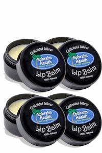 Colloidal Silver Lip Balm 4 Pack