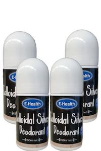 Colloidal Silver Personal: Colloidal Silver Deodorant 4 Pack