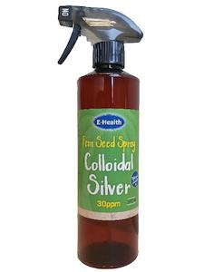 Colloidal Silver For Your Household: Colloidal Silver Fem Seed Spray 30ppm 500ml