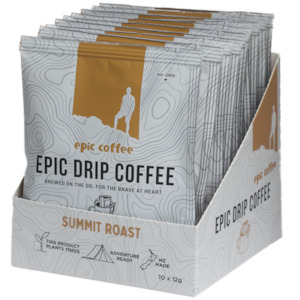 Carton of 12 Summit Roast Drip Filters 10 Pack