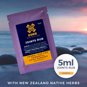 X-ZONE JOINTS RUB - 5ml Sample