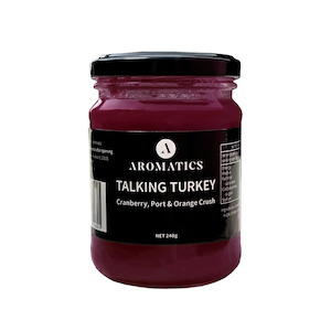 Aromatics Talking Turkey Cranberry, Port & Orange Crush Sauce 240g