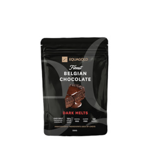 Equagold Finest Belgian Chocolate 73% Dark Melts 200g