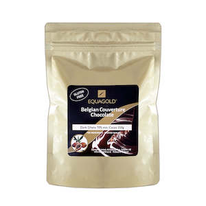 Equagold Belgian Couverture 70% Dark Chocolate 250g