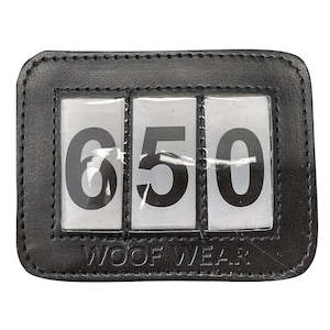 Woof Wear Bridle Number Holder