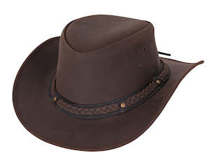 Agricultural: Double Hill Oklahoma Premium Leather Hat