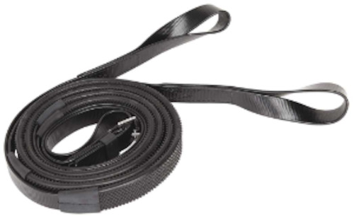 Zilco 19mm Loop End Reins (Black Grip)