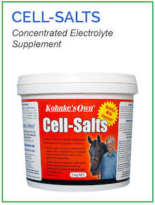 Cell salts ® Kohnke's Own