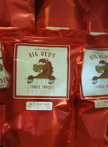 Big Red's stable snacks