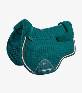 Merino Wool Jump Saddle Pad, Green